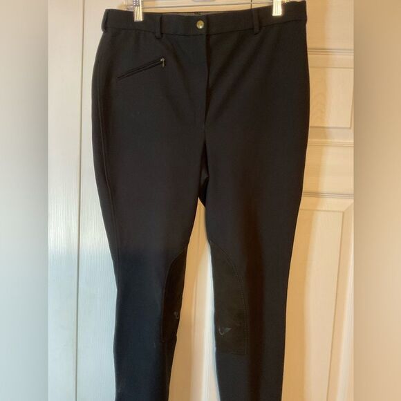 Gustos Black Equestrian Riding Pants 36 x 28 - Picture 3 of 5